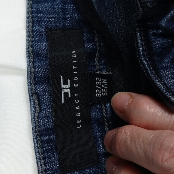 Jordan Craig legacy Edition ripped paint splattered mens jeans size 32/32 - Picture 6 of 13